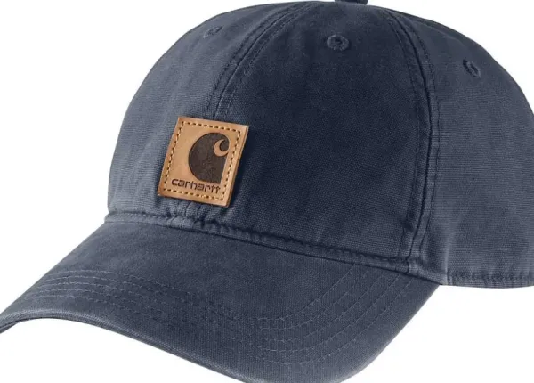 Carhartt Workwear Päähineet, huivit ja kaulurit/Lippikset^Carhartt Odessa Cap lippalakki, tummansininen