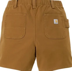 Carhartt Workwear Carhartt Relaxed Fit Canvas Work Short naisten shortsit, Carhartt® Brown| Shortsit