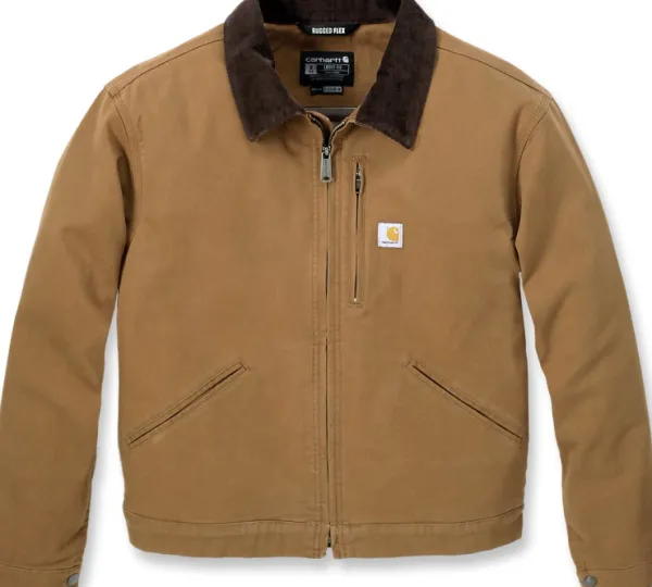 Carhartt Workwear Ulkoilutakit^Carhartt Relaxed Fit Canvas Detroit Jacket naisten takki, Carhartt® Brown