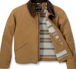 Carhartt Workwear Ulkoilutakit^Carhartt Relaxed Fit Canvas Detroit Jacket naisten takki, Carhartt® Brown