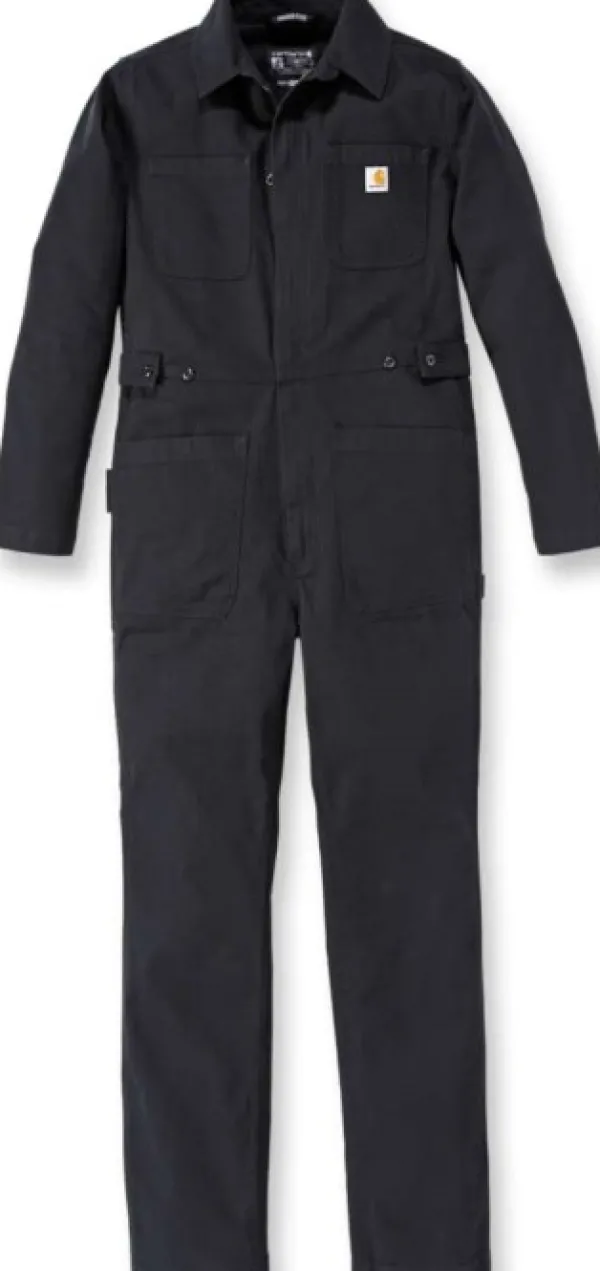 Carhartt Workwear Haalarit^Carhartt Relaxed Fit Canvas Coverall naisten haalarit, musta