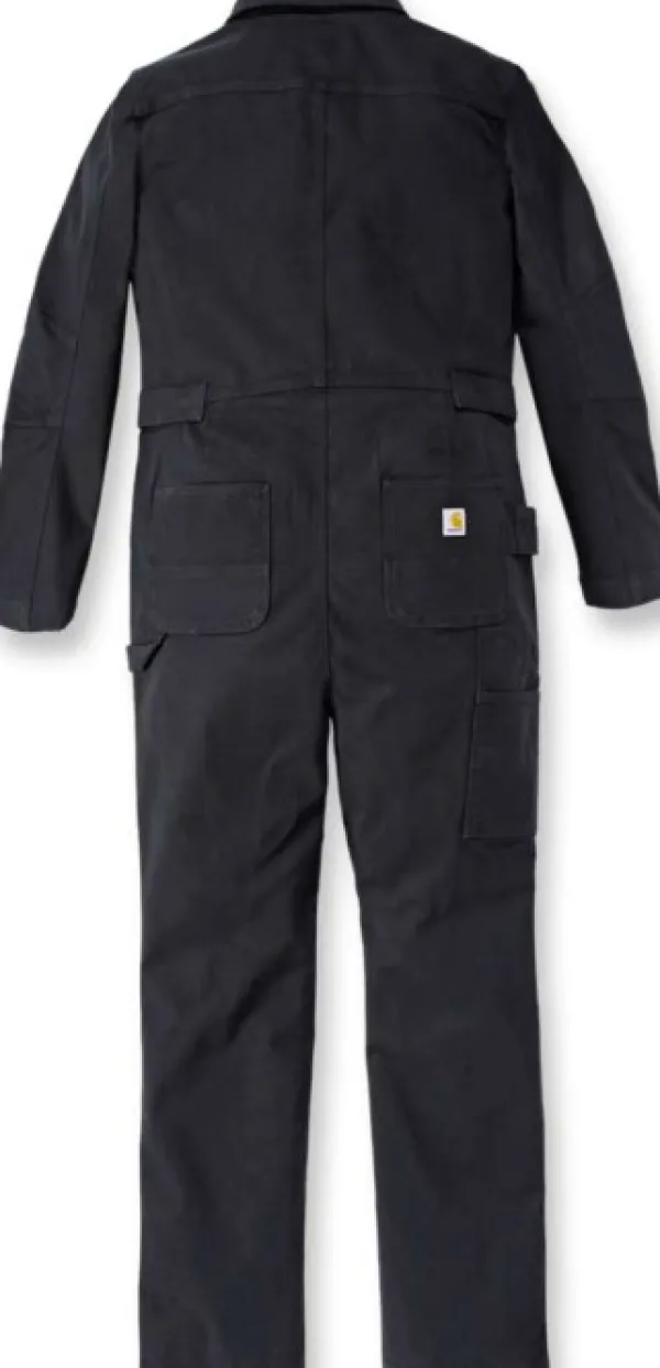 Carhartt Workwear Haalarit^Carhartt Relaxed Fit Canvas Coverall naisten haalarit, musta