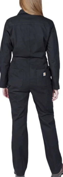 Carhartt Workwear Haalarit^Carhartt Relaxed Fit Canvas Coverall naisten haalarit, musta