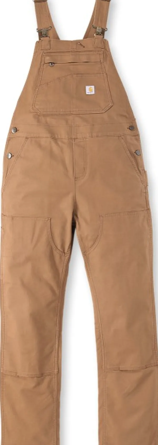 Carhartt Workwear Carhartt Relaxed Fit Denim Bib Overal naisten haalarit, Carhartt® Brown| Haalarit