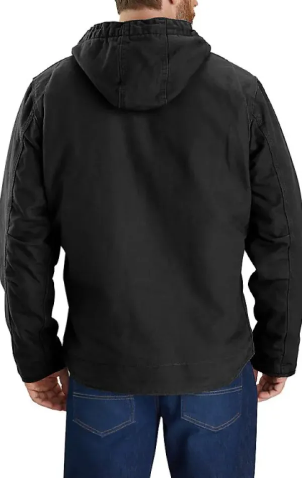 Carhartt Workwear Ulkoilutakit^Carhartt Washed Duck Sherpa Lined Jacket takki, Black