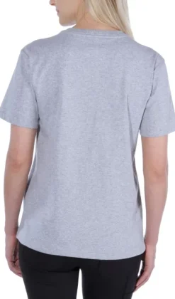 Carhartt Workwear Pocket S/S T-Shirt naisten t-paita, harmaa| T-paidat Ja Pikeepaidat