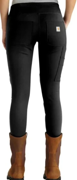 Carhartt Workwear Retkeilyhousut^Carhartt W's Force Utility naisten legginsit, musta