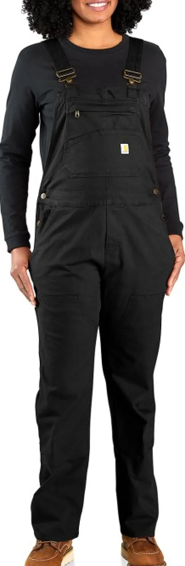 Carhartt Workwear Haalarit^Carhartt W's Loose Fit Denim Bib Overal Black