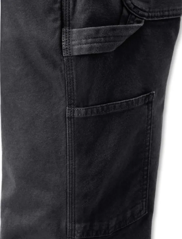 Carhartt Workwear Retkeilyhousut^Carhartt W's Relaxed Fit Canvas Work Pant Black