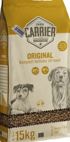 Carrier Koiran Kuivaruoka^Original 15 kg