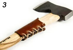 Casström Kotelot Ja Tarvikkeet^Guard kirveen varsisuoja, Cognac