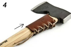 Casström Kotelot Ja Tarvikkeet^Guard kirveen varsisuoja, Cognac