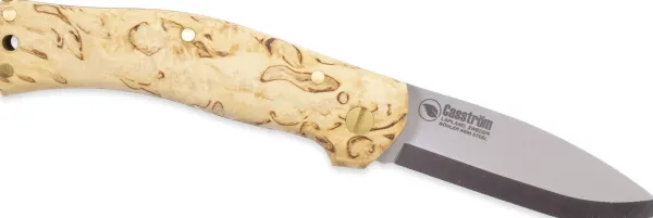 Casström Lars Fält Slip Joint lukkiutumaton taittoveitsi, Masur/Scandi| Puukot