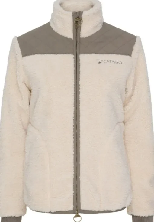 Catago Paula Faux Fur Jacket naisten takki, Sandshell| Koiranohjaajan Vaatteet