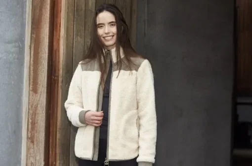 Catago Paula Faux Fur Jacket naisten takki, Sandshell| Koiranohjaajan Vaatteet