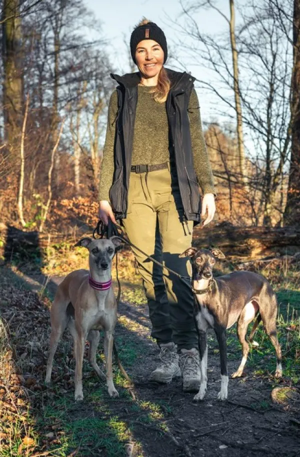 Catago Koiranohjaajan Vaatteet^Trainer Winter Vest naisten liivi, Black