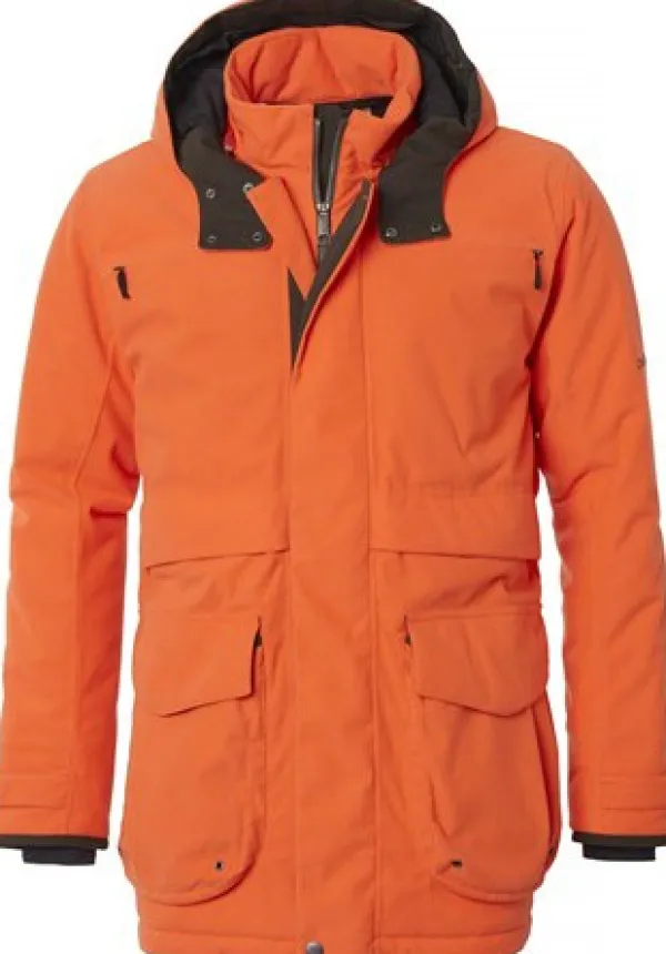 Chevalier Basset Winter -metsästystakki, oranssi| Metsästystakit/Vedenpitävät Metsästystakit