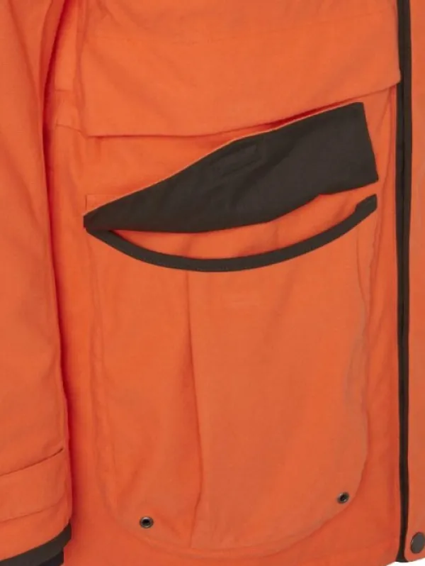 Chevalier Basset Winter -metsästystakki, oranssi| Metsästystakit/Vedenpitävät Metsästystakit