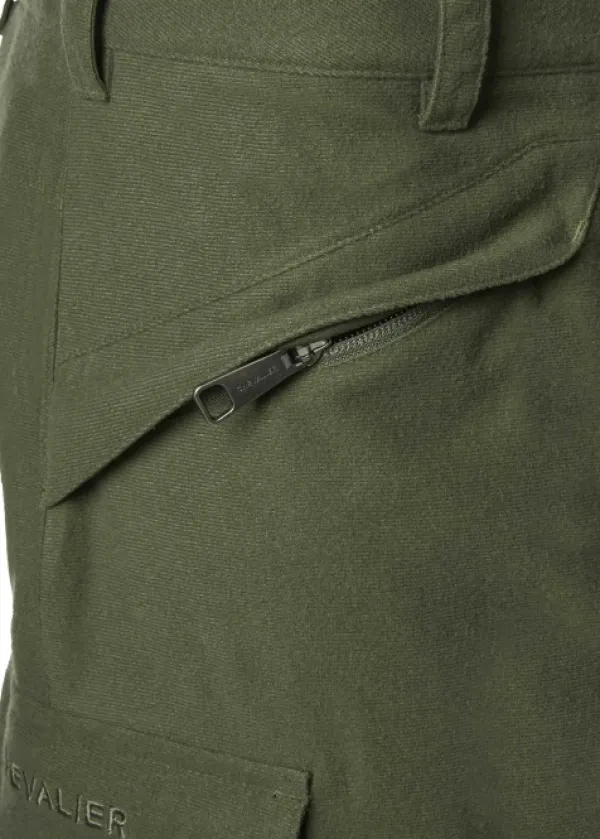 Chevalier Basset Winter -metsästyshousut, tummanvihreä| Metsästyshousut/Topatut Metsästyshousut