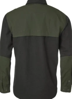 Chevalier Metsästyspaidat^Beat -fleecepaita, hiilenharmaa/vihreä