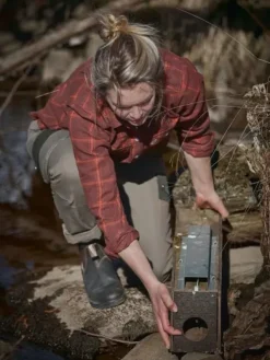 Chevalier Eagle naisten flanellipaita, Fox Red Checked| Metsästyspaidat