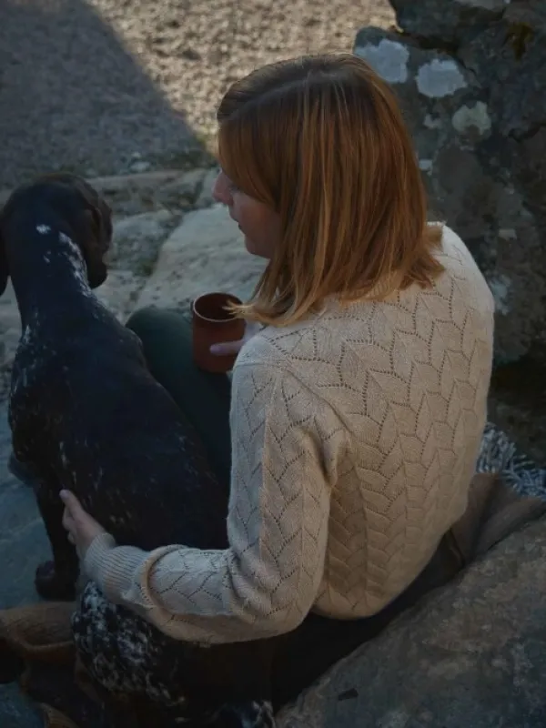 Chevalier Naisten metsästysvaatteet/Naisten Metsästyspaidat^Eden naisten neulepaita, Sandstone