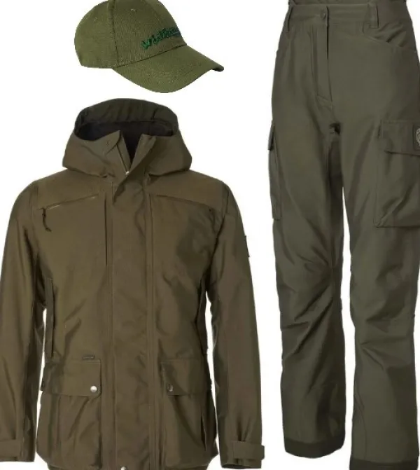 Chevalier Metsästyspuvut^Endeavor 2.0 Chevalite naisten metsästyspuku, ruskeavihreä