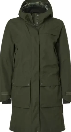 Chevalier Fractus Chevalite Rain Coat naisten sadeviitta, Tobacco Green| Koiranohjaajan Vaatteet