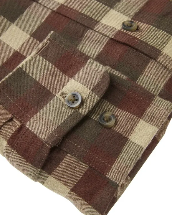 Chevalier Metsästyspaidat^Heron Flannel Shirt paita, Holly Green Checked