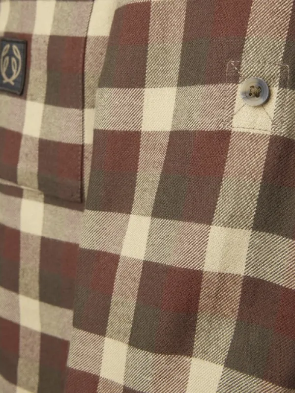 Chevalier Metsästyspaidat^Heron Flannel Shirt paita, Holly Green Checked