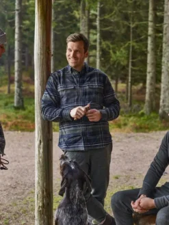 Chevalier Metsästyspaidat^Heron Flannel Shirt Men flanellipaita, vihreä