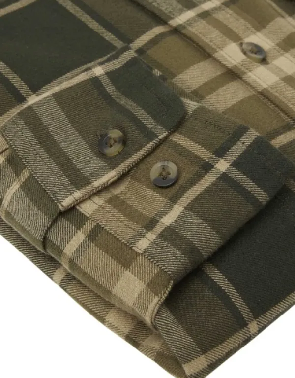 Chevalier Heron Flannel Shirt paita, Evergreen Checked| Metsästyspaidat