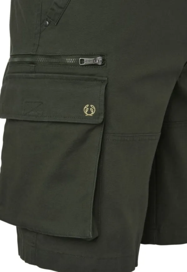 Chevalier Jay Shorts puuvillashortsit, tummanvihreä| Shortsit