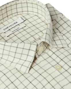 Chevalier Metsästyspaidat^Luton Shooting Fit Shirt paita, Hunter Green Tattersall