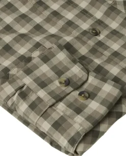 Chevalier M's Creek Shooting Fit Coolmax Shirt Mink Brown Checked| Metsästysliivit/Fleeceliivit