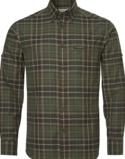 Chevalier M's Teal Light Flannel Shirt Hemlock Green Checked| Metsästyspaidat