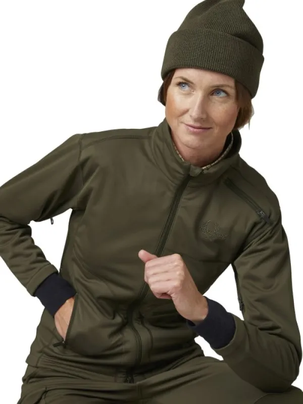 Chevalier Metsästystakit/Softshell- Ja Tuulenpitävät Takit Metsälle^Navste WS Naisten takki, vihreä
