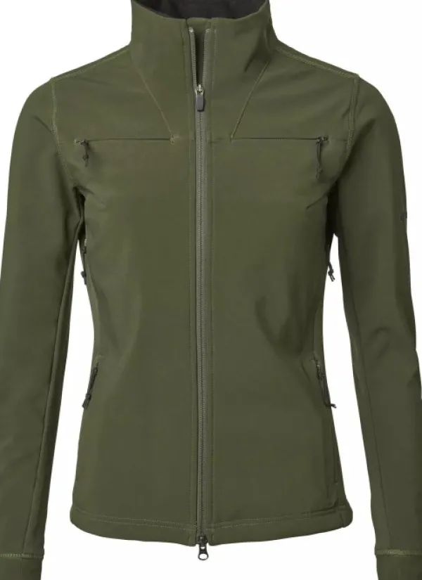 Chevalier Metsästystakit/Softshell- Ja Tuulenpitävät Takit Metsälle^Nimrod Windblocker naisten takki, tummanvihreä