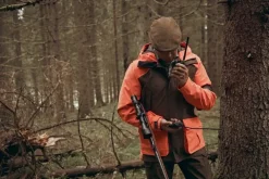 Chevalier Koiranohjaajan Vaatteet^Noux -metsästystakki, vihreä-oranssi