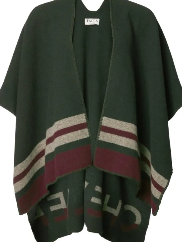 Chevalier Penrose -poncho, vihreä| Naisten metsästysvaatteet/Naisten Metsästyspaidat