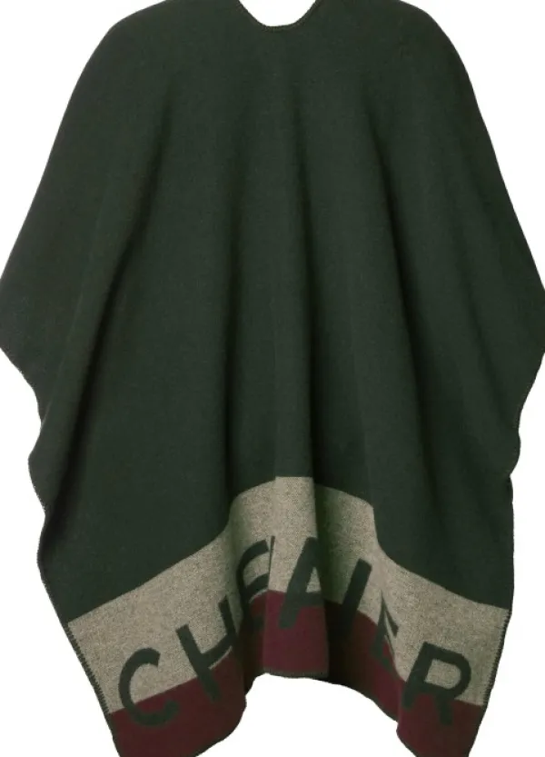 Chevalier Penrose -poncho, vihreä| Naisten metsästysvaatteet/Naisten Metsästyspaidat