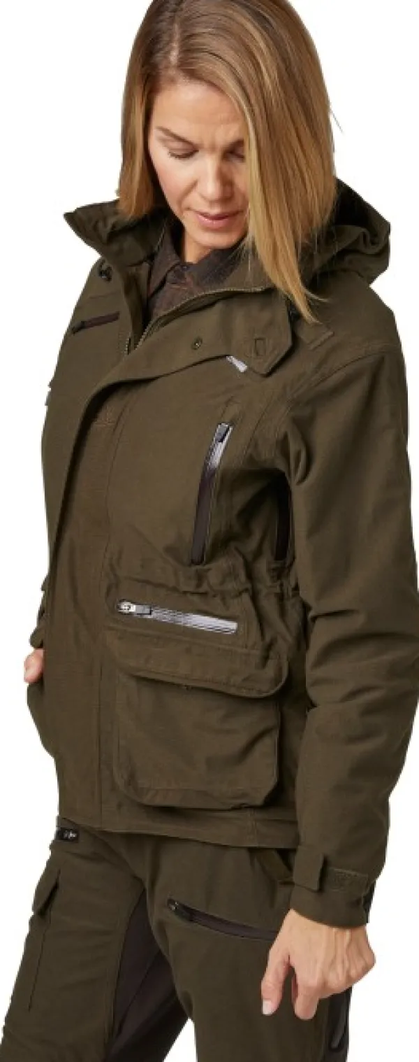 Chevalier Metsästystakit/Vedenpitävät Metsästystakit^Pointer Pro 2.0 -naisten metsästystakki, vihreä