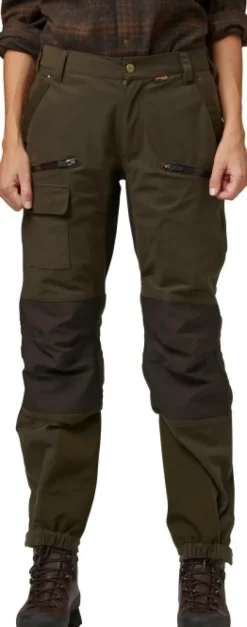 Chevalier Metsästyshousut/Vedenpitävät Metsästyshousut^Pointer Pro 2.0 Vent -naisten metsästyshousut, vihreä