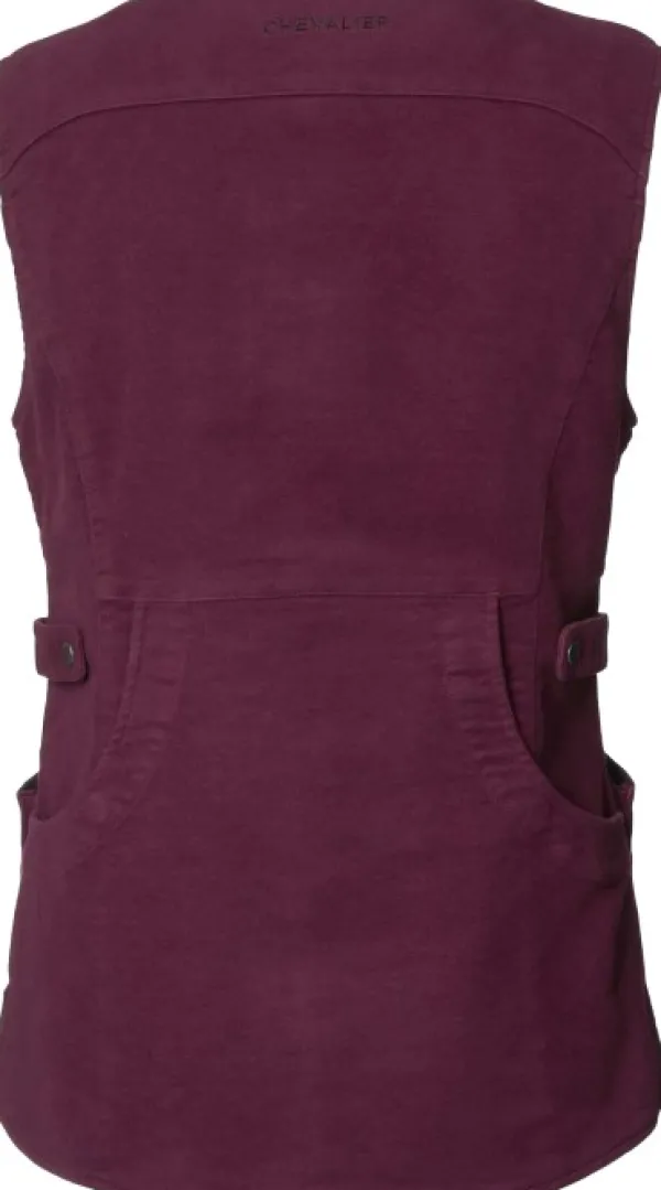 Chevalier Liivit^Target Shooting Vest naisten ammuntaliivi, Wine Red