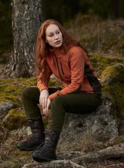 Chevalier Tay naisten fleecetakki, tummanruskea| Koiranohjaajan Vaatteet