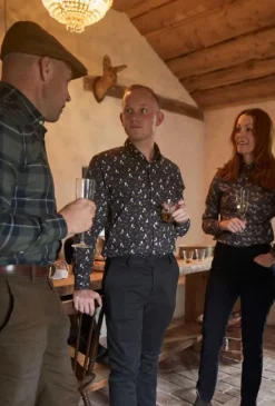 Chevalier Vapaa-ajan Housut^Walcot miesten chino-housut, musta