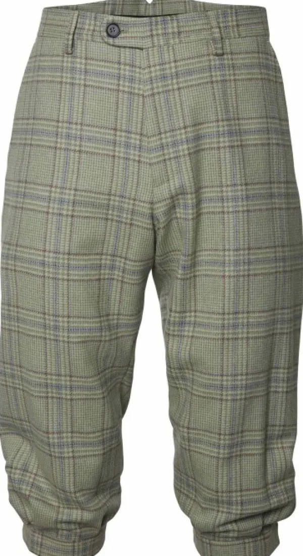 Chevalier Wiston polvihousut, Willow Green Checked| Metsästyshousut/Loden- Ja Tweedhousut
