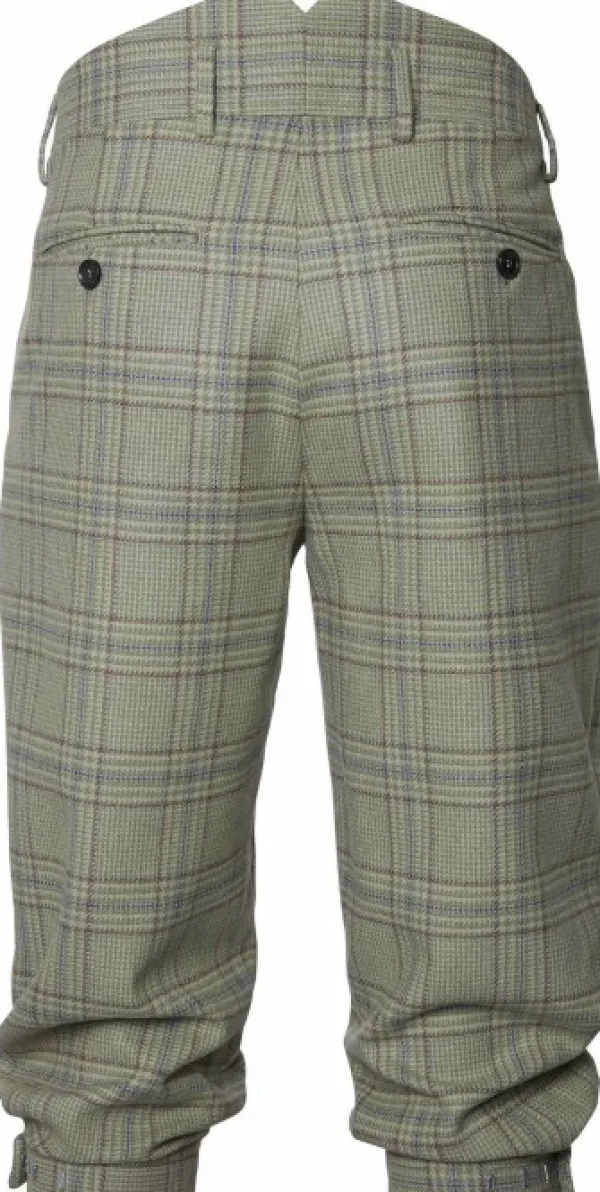 Chevalier Wiston polvihousut, Willow Green Checked| Metsästyshousut/Loden- Ja Tweedhousut
