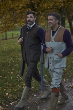 Chevalier Wiston polvihousut, Willow Green Checked| Metsästyshousut/Loden- Ja Tweedhousut