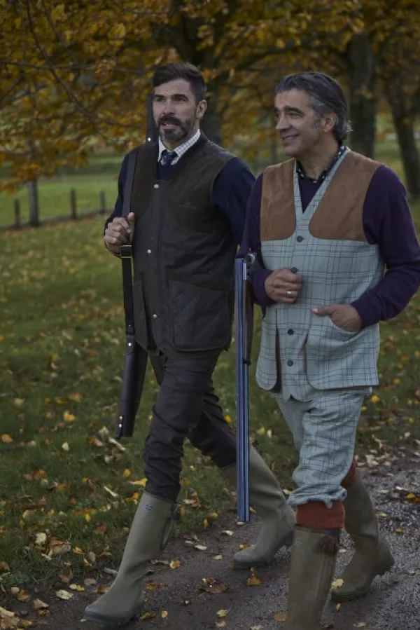 Chevalier Wiston polvihousut, Willow Green Checked| Metsästyshousut/Loden- Ja Tweedhousut